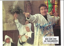 Autographe original de MAURICE RISCH sur photo de film