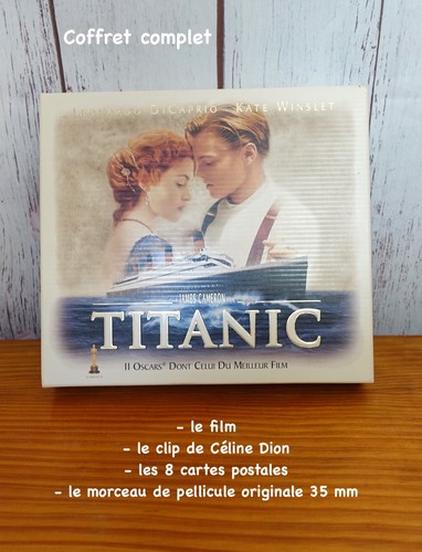 Coffret collector vhs titanic - coffret,