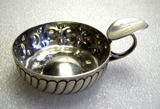 Taste vin en argent massif 