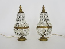 Paire de lampes montgolfières