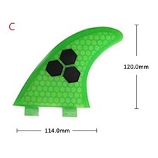 Jeu de 3 palmes de surf