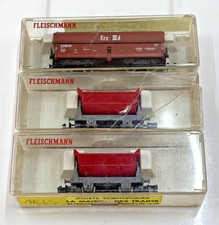 Fleischmann Piccolo lot de 3 wagons Ech N