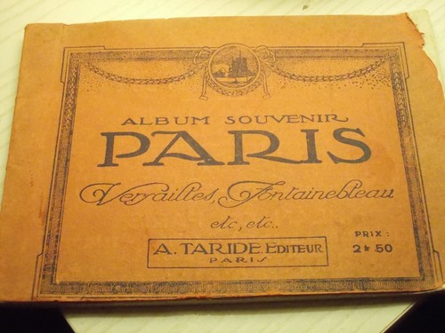 Album souvenir paris 1900 - album,