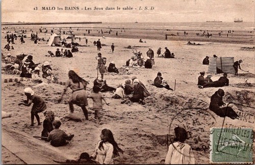 67579 cpa malo les bains - cpa, 59