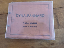 RARE-AUTOMOBILE-DYNA PANHARD-important CATALOGUE PIECES DE RECHANGE-TBE