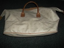 Sac voyage  CHRISTIAN DIOR beige marron monogrammé TBE