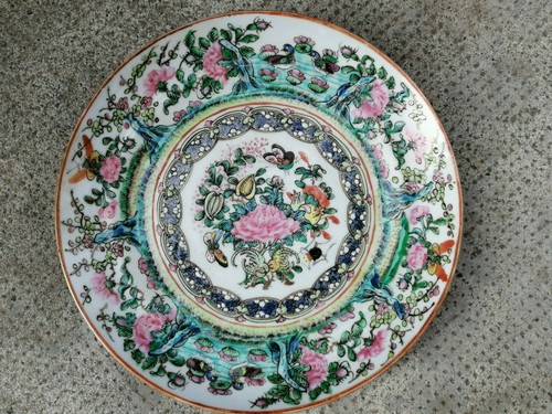Ancienne assiette porcelaine - ancienne,