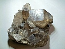 MINÉRAUX. Bloc QUARTZ FUMÉ. Hautes-Alpes 05. FRANCE.  Minéralogie. Lithothérapie