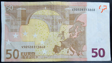 Billet très rare de 50 euros