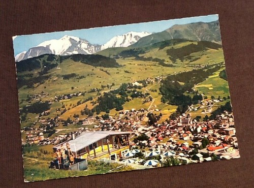 Carte postale megève - postale, megève-la