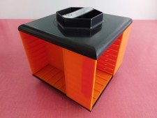 Range cassettes K7 audio orange vintage GIRANDOLA.