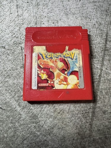 Pokémon rouge game boy - pokémon,