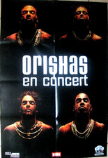 ORISHAS hip hop cuba AFFICHE
