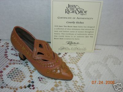 Just the right shoe - just,
