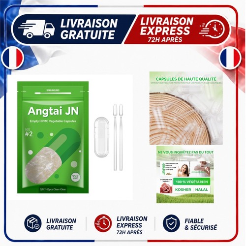 Gélules vides végétales