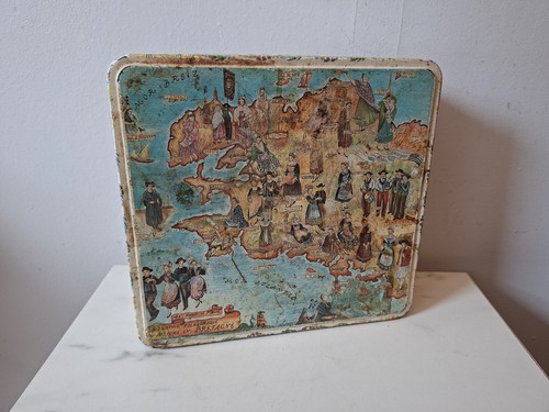 Ancienne boite tôle - ancienne,