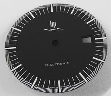 CADRAN GRIS MONTRE LIP R184 ELECTRONIC STOCK LIP ANCIEN ORIGINAL
