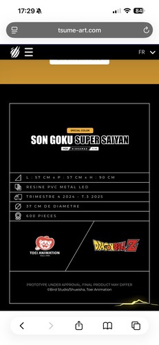 Tsume hqs dioramax son - tsume, goku