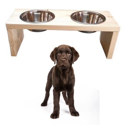 Futterstation double bol - a,