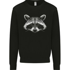 Sweat À Capuche Homme Tête De Raton Laveur