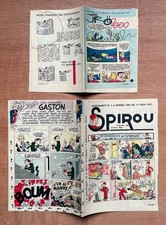 Lot de 43 Suppléments du journal Spirou des années 50 et 60