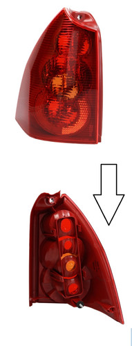 Lampe feu arriere gauche - feu,