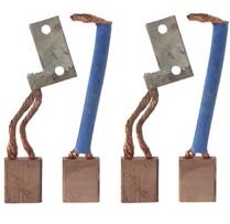 Jeu de balais  / charbon pour