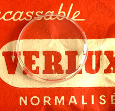 Verre montre rond acrylique Verlux normalisé Ø 25mm