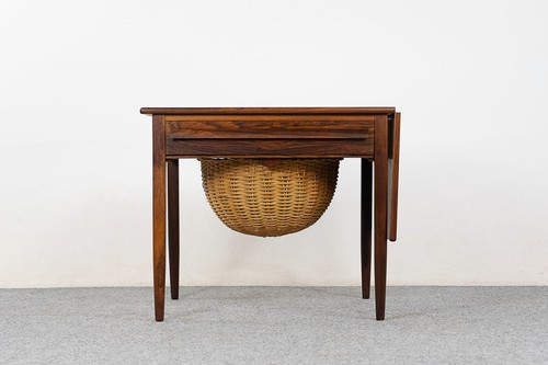 Rosewood sewing table - sewing,