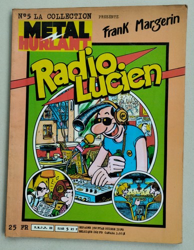 Magazine metal hurlant - metal, radio