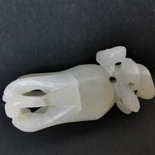 Vintage Chinese white jade