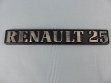 RENAULT  25 emblème logo sigle insigne monogramme hayon coffre en plastique