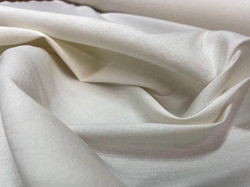 Tissu lin lycra - lycra, écru