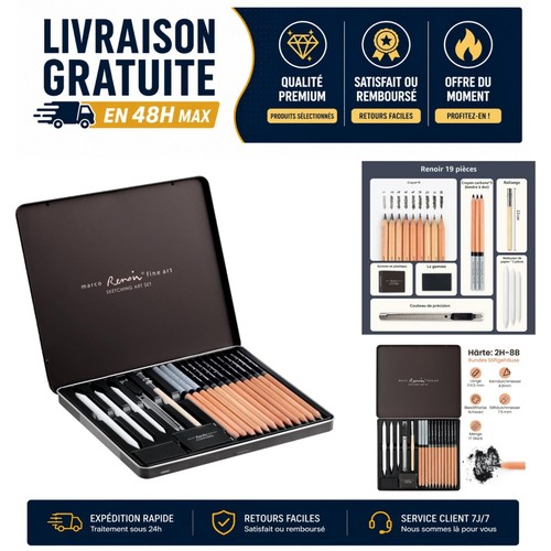 Marco coffret crayons - crayons, de