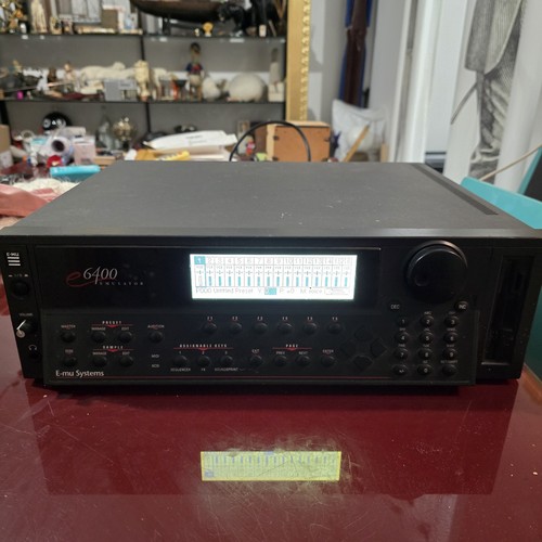 émulateur systems e6400 - e-mu,