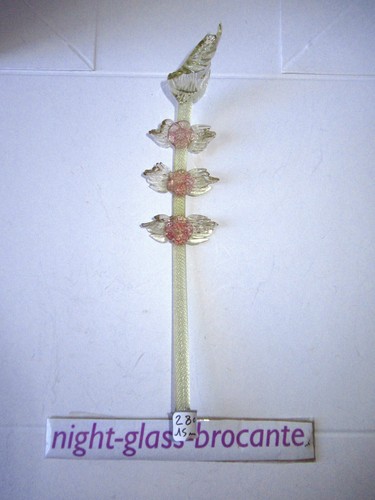 Feuille vintage verre - feuille, en