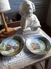 2 ASSIETTES DECORATIVES