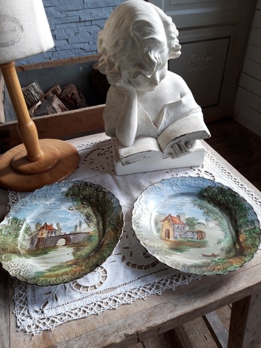 Assiettes decoratives - assiettes,