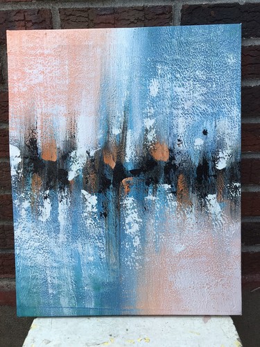 Abstract genuine oil - abstract, painting