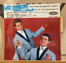 Rare EP 45T  Les Copains avec Les Fantômes / Fra 1962 / Languette + Centreur