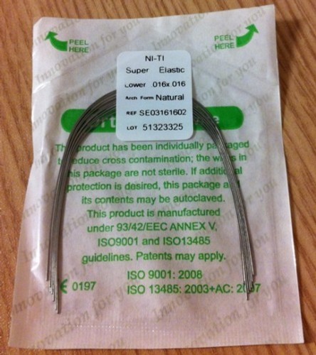 Arcs niti orthodontique - arcs,