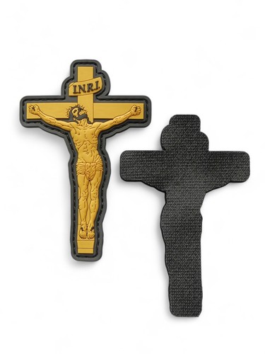 écusson crucifix patch jesus - crucifix,