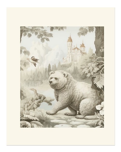 Forêt enchantée ours - , et