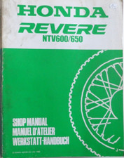 Manuel d'atelier moto HONDA REVERE NTV600 / 650 de 1988