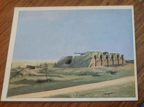Carte photo ww2 fort côtier - photo,