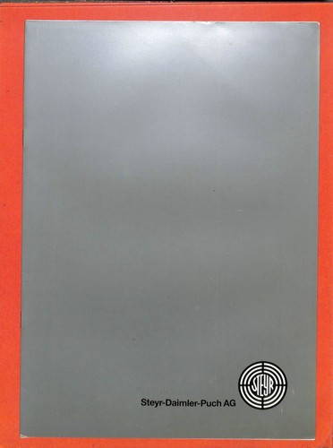 Steyr daimler puch brochure - steyr,