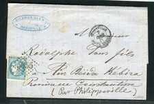 Rare lettre de Marseille pour