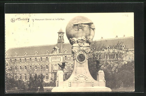 Cpa cambrai monument - cambrai,,