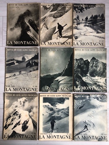 Magazines montagne revue - 9x,