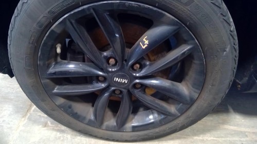 Wheel 17x7 twin spoke black - wheel,
